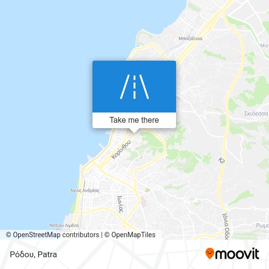 Ρόδου map