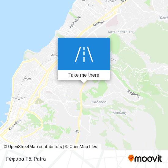 Γέφυρα Γ5 map