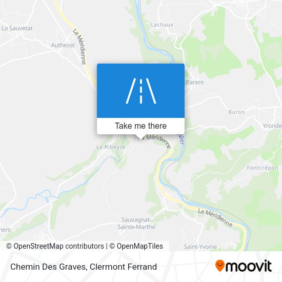 Chemin Des Graves map