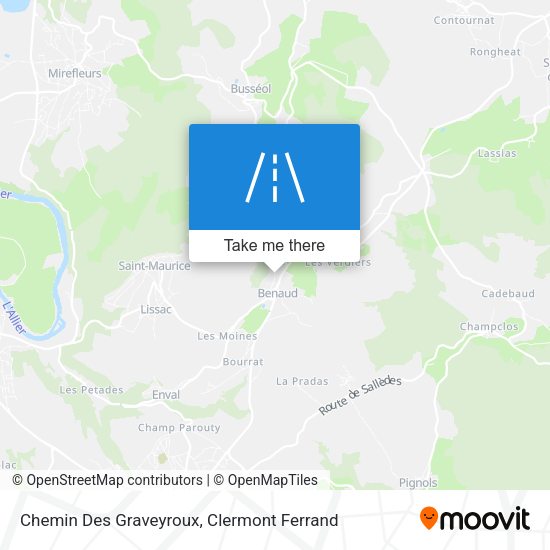 Chemin Des Graveyroux map