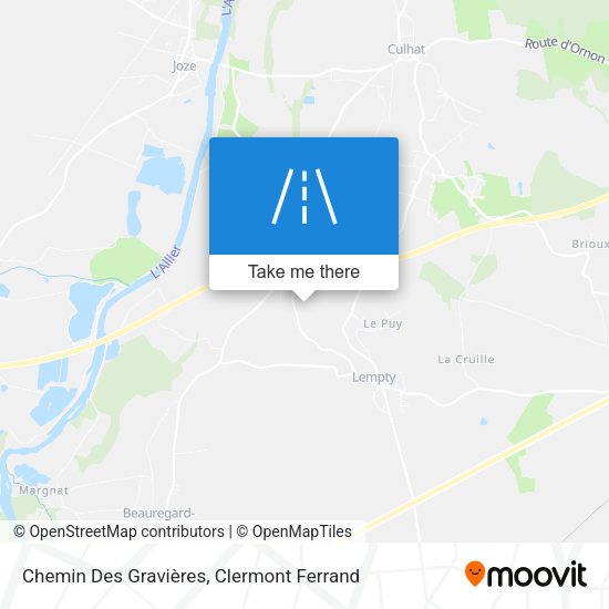 Chemin Des Gravières map