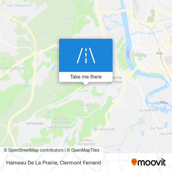 Hameau De La Prairie map