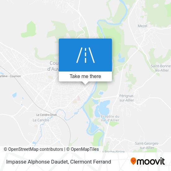 Impasse Alphonse Daudet map