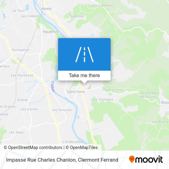 Impasse Rue Charles Chanlon map