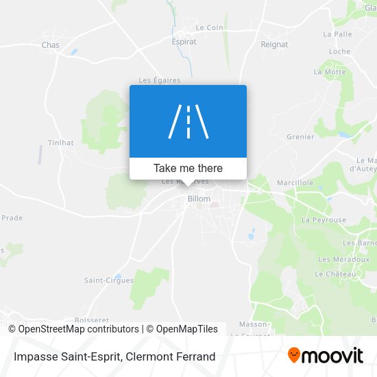 Impasse Saint-Esprit map