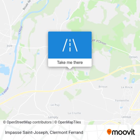 Impasse Saint-Joseph map