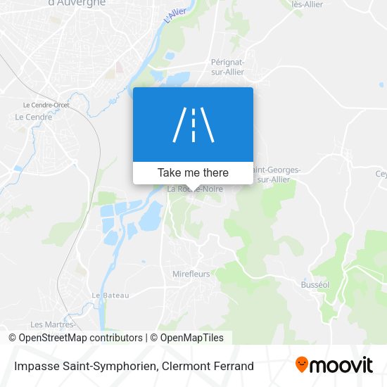 Impasse Saint-Symphorien map