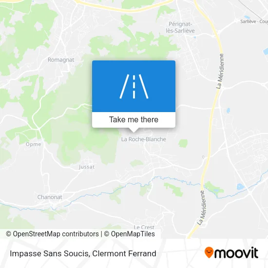 Impasse Sans Soucis map
