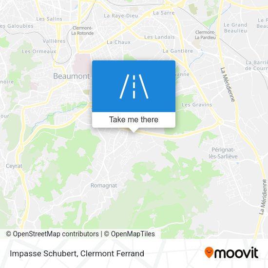 Impasse Schubert map