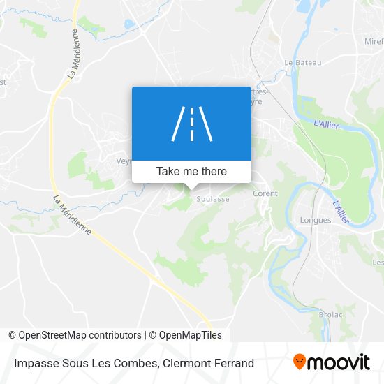 Impasse Sous Les Combes map
