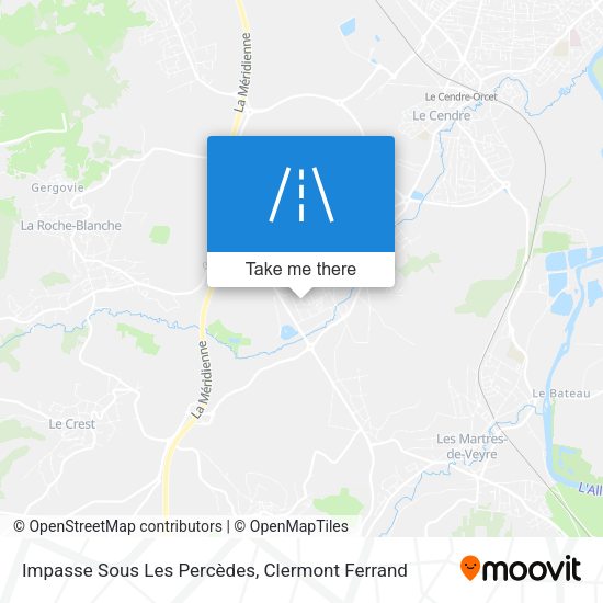 Impasse Sous Les Percèdes map