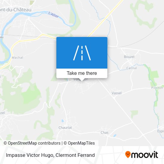 Impasse Victor Hugo map