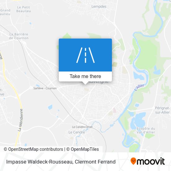 Impasse Waldeck-Rousseau map