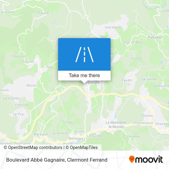 Boulevard Abbé Gagnaire map