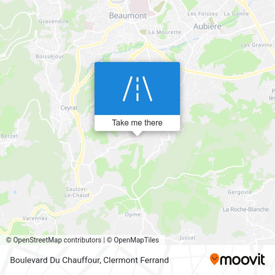 Boulevard Du Chauffour map