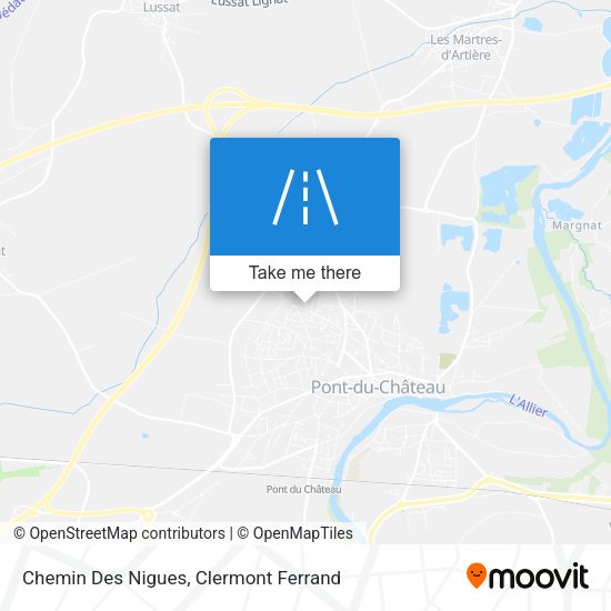 Chemin Des Nigues map