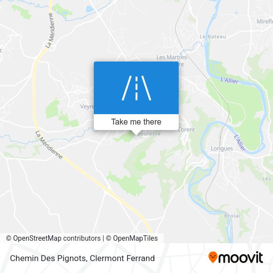 Chemin Des Pignots map
