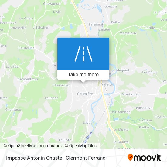 Impasse Antonin Chastel map
