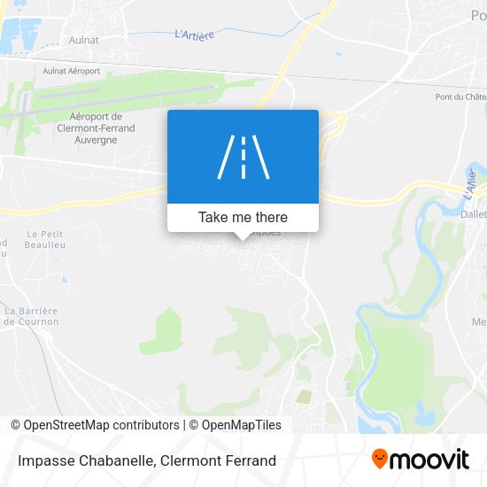 Impasse Chabanelle map