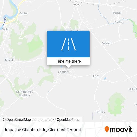 Impasse Chantemerle map