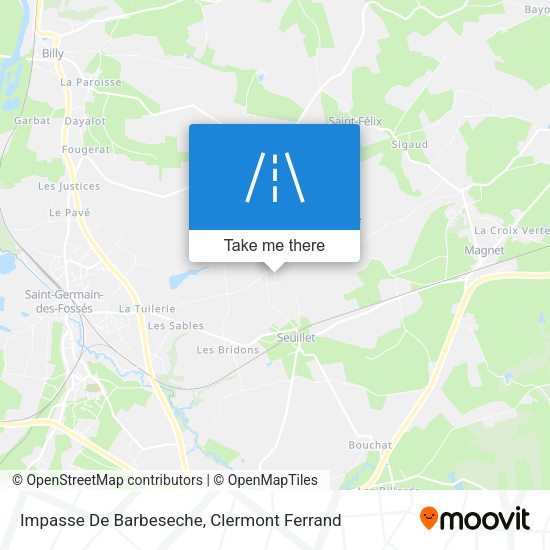 Impasse De Barbeseche map