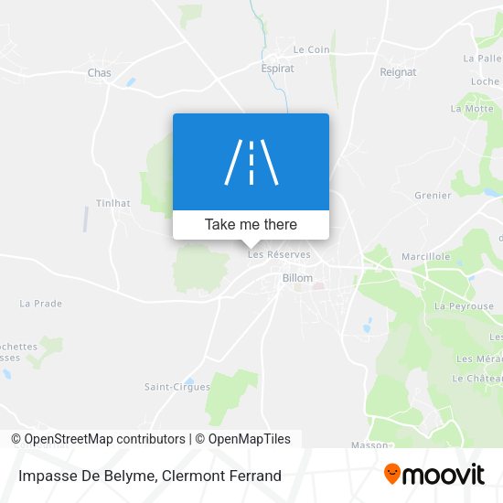 Impasse De Belyme map