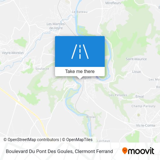 Boulevard Du Pont Des Goules map
