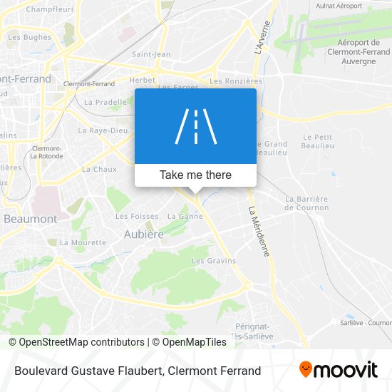 Boulevard Gustave Flaubert map