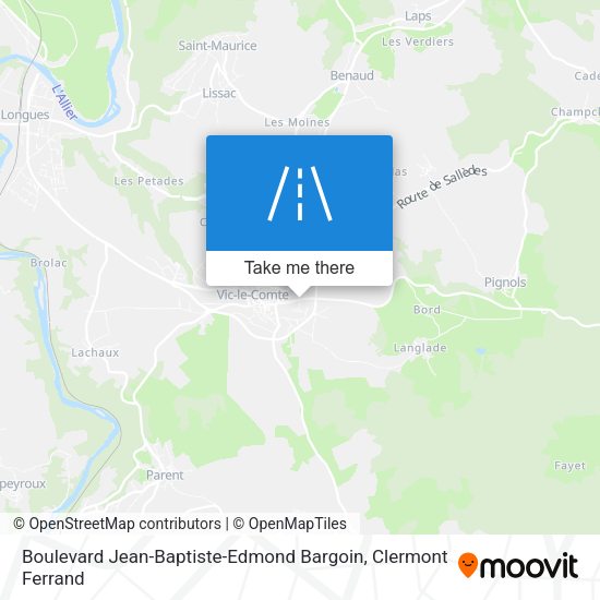 Boulevard Jean-Baptiste-Edmond Bargoin map