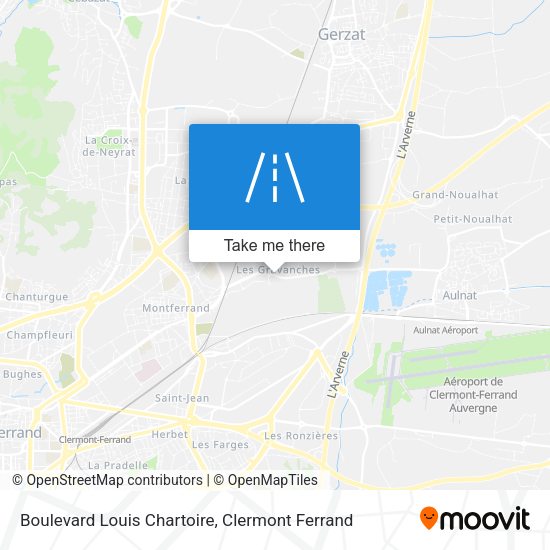 Boulevard Louis Chartoire map