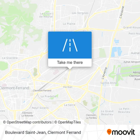 Boulevard Saint-Jean map