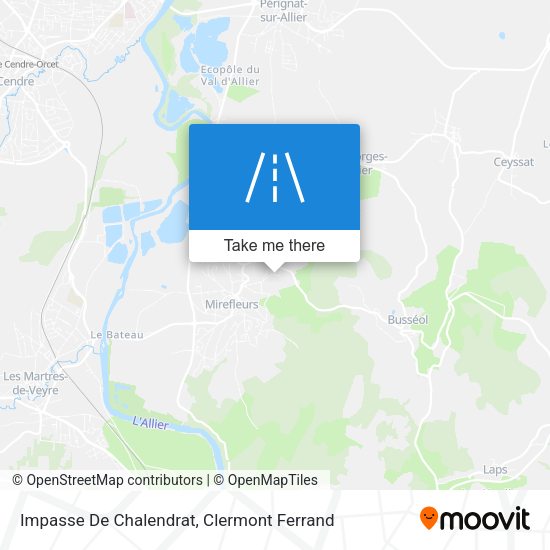 Impasse De Chalendrat map