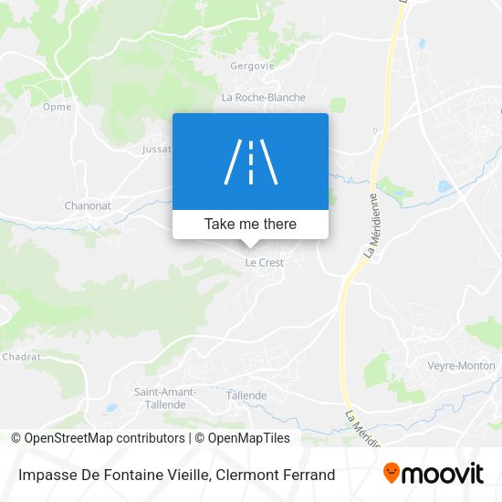 Impasse De Fontaine Vieille map