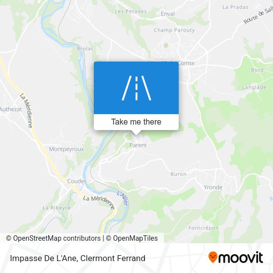 Impasse De L'Ane map