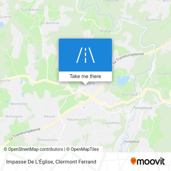 Impasse De L'Église map