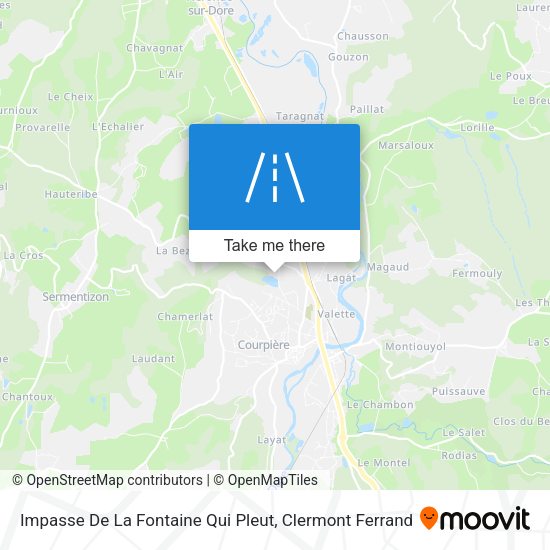 Impasse De La Fontaine Qui Pleut map