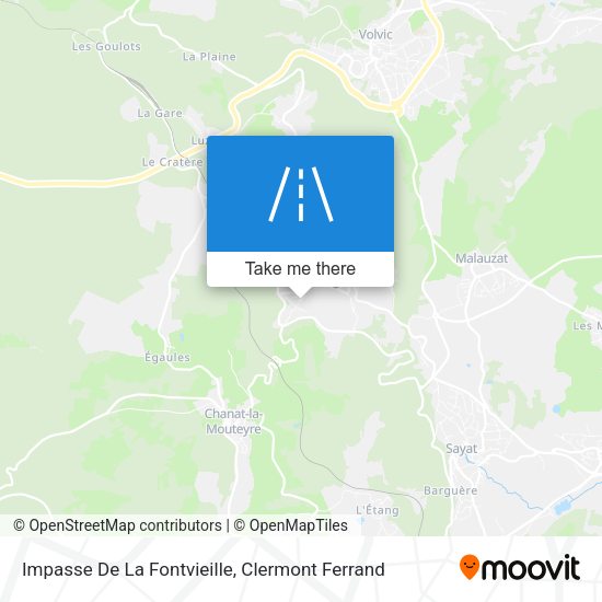 Impasse De La Fontvieille map