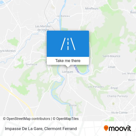 Impasse De La Gare map