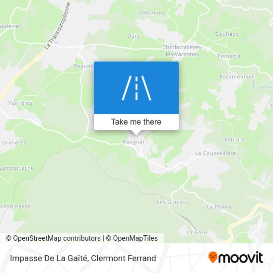 Impasse De La Gaîté map