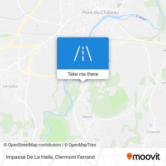 Impasse De La Halle map