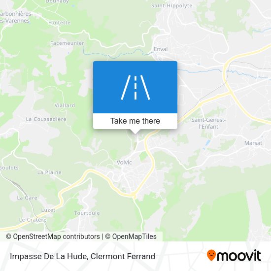 Impasse De La Hude map