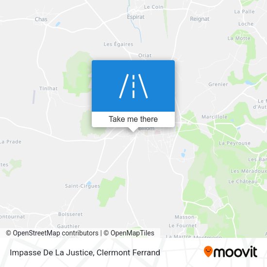Impasse De La Justice map