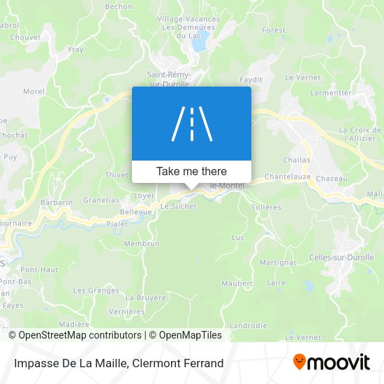 Impasse De La Maille map