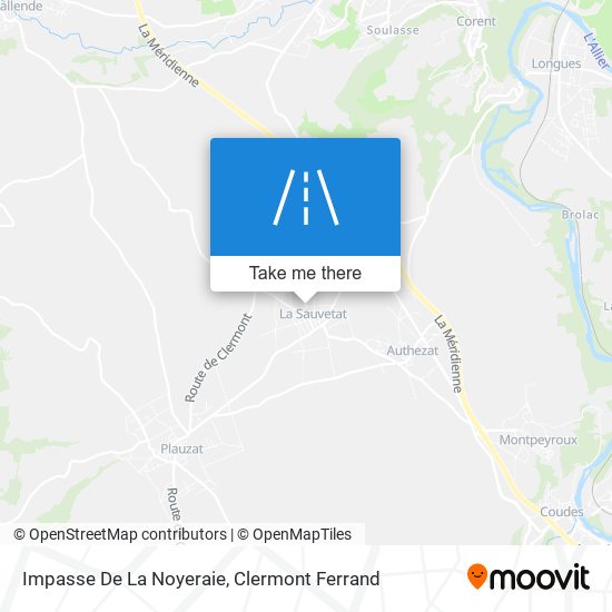Impasse De La Noyeraie map