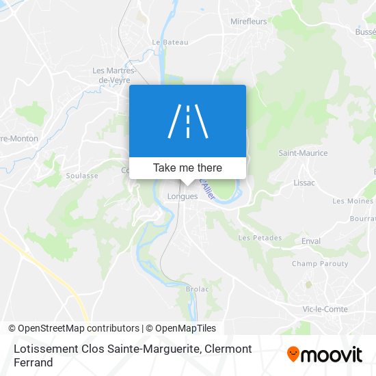 Lotissement Clos Sainte-Marguerite map