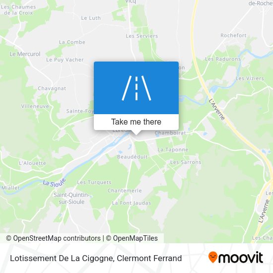 Lotissement De La Cigogne map