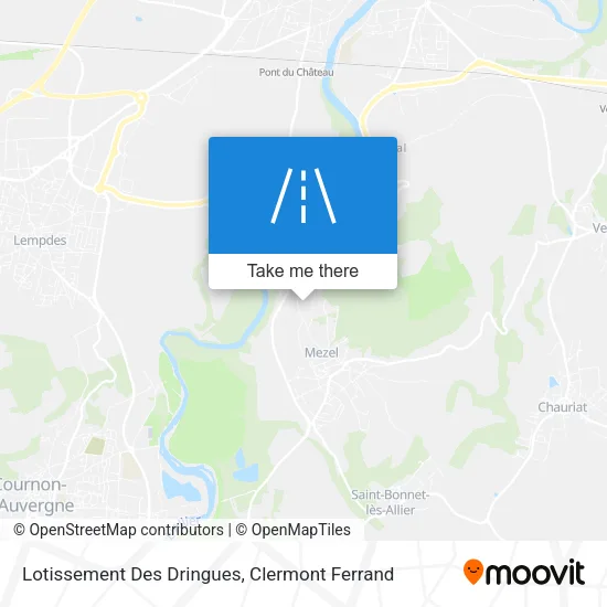 Lotissement Des Dringues map