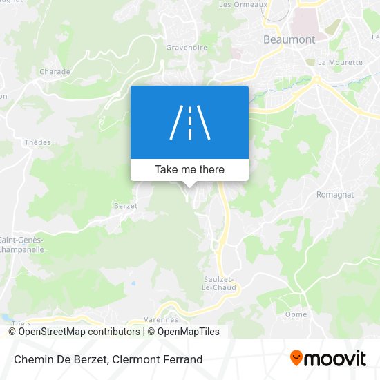 Chemin De Berzet map