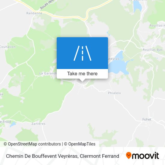 Chemin De Bouffevent Veyrèras map