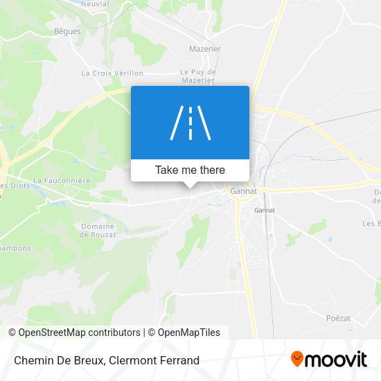 Chemin De Breux map